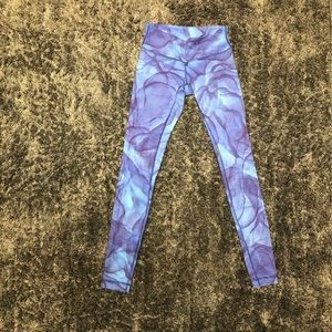 Blue and Purple lululemon leggings